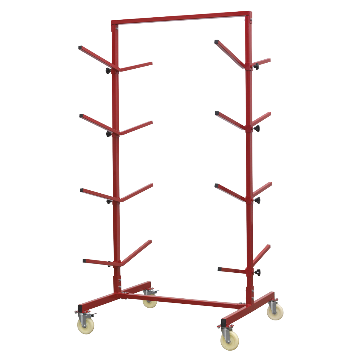 4-Level Double-Sided Bumper Rack