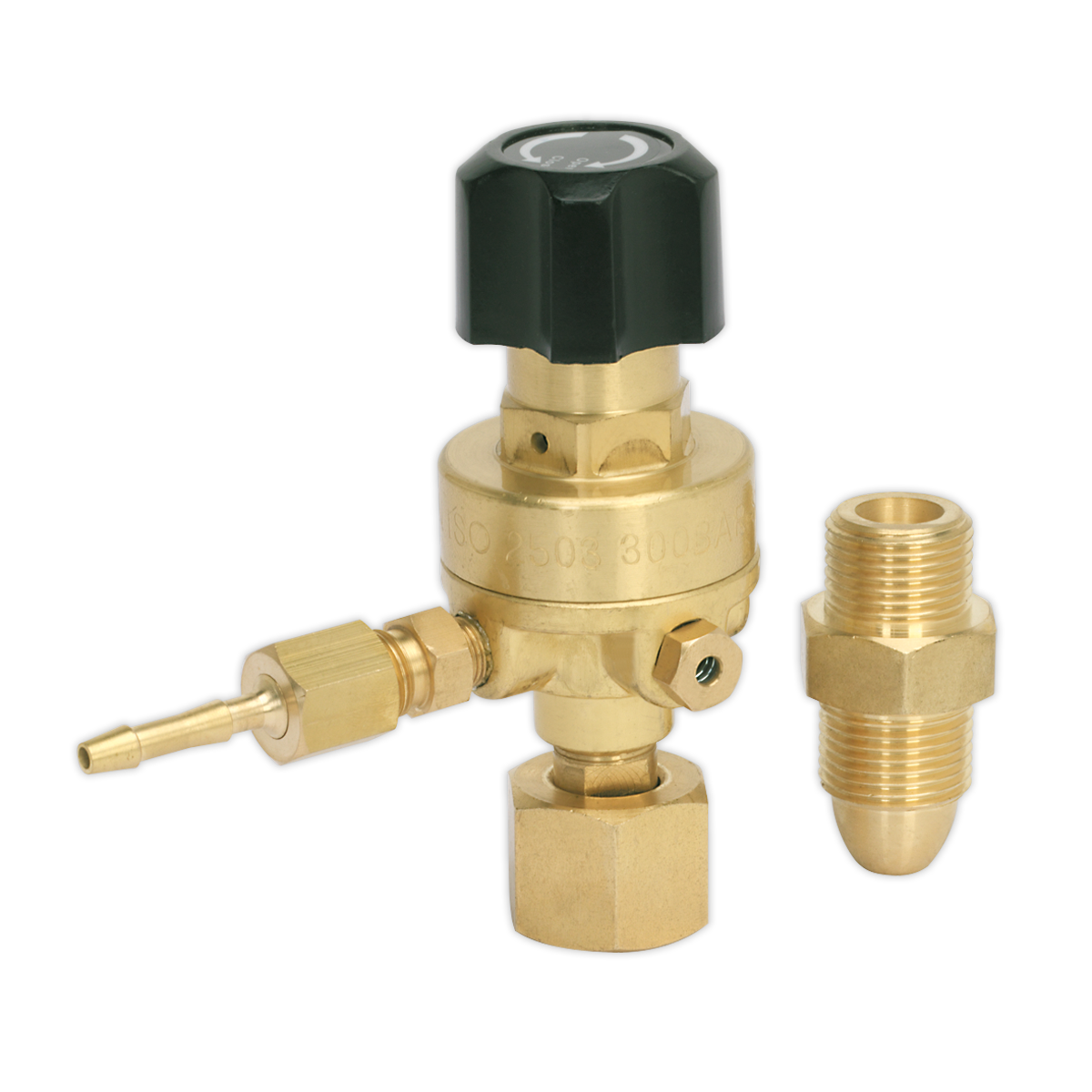 Industrial MIG Gas Regulator No Gauge