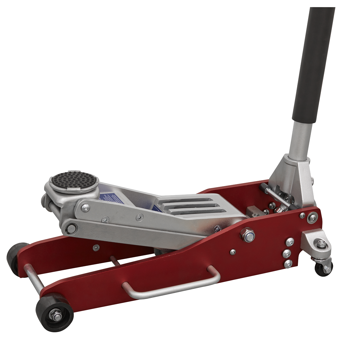 Premier Low Profile Aluminium Trolley Jack with Rocket Lift 2.5 Tonne