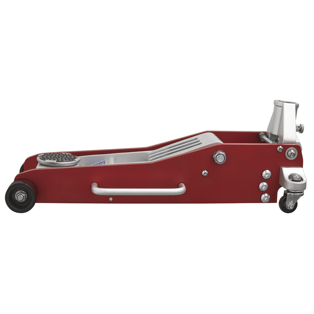 Premier Low Profile Aluminium Trolley Jack with Rocket Lift 2.5 Tonne