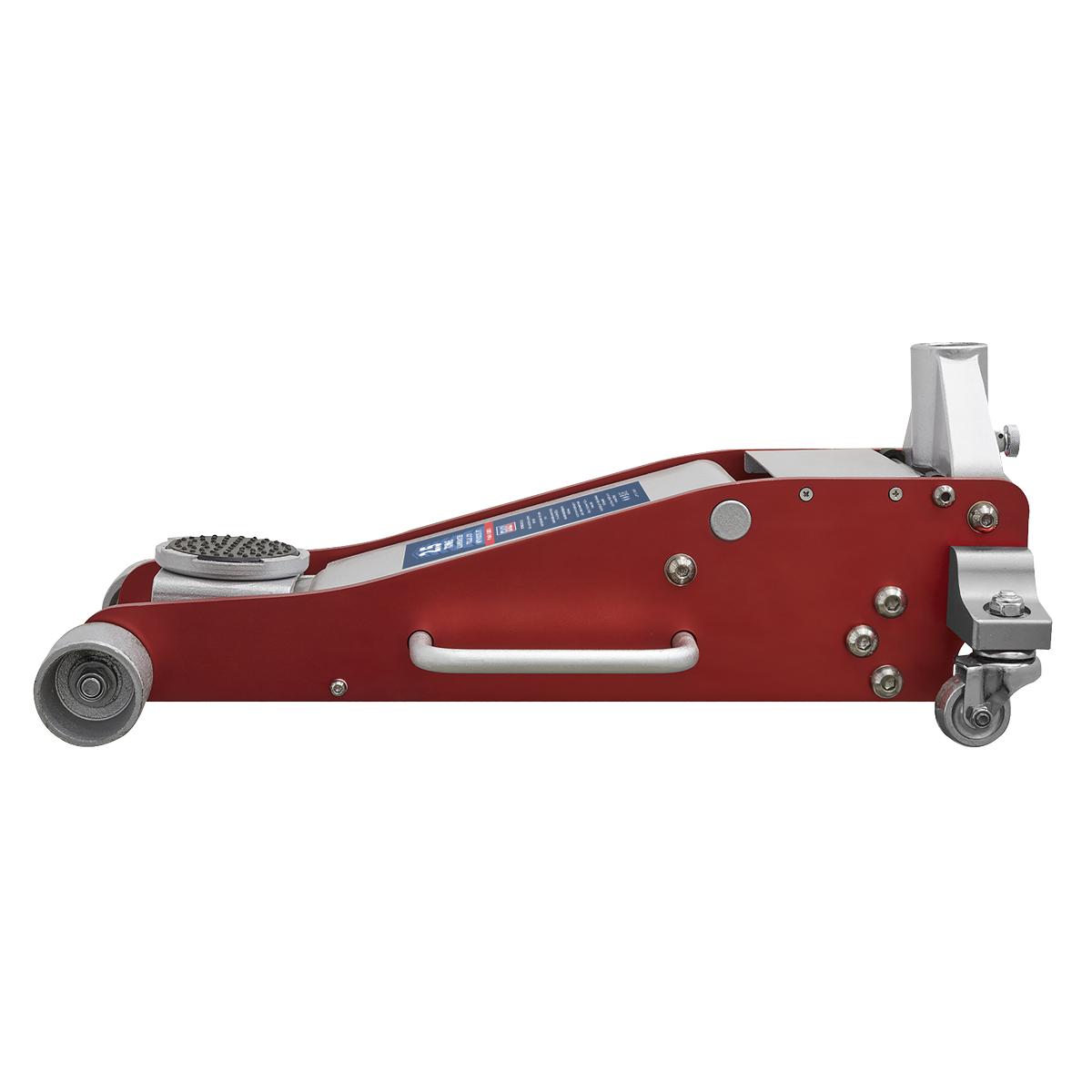 Aluminium/Steel Trolley Jack with Rocket Lift, 2.5 Tonne (RJAS2500)
