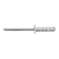 Aluminium Multi-Grip Standard Flange Rivet 4 x 12mm - Pack o