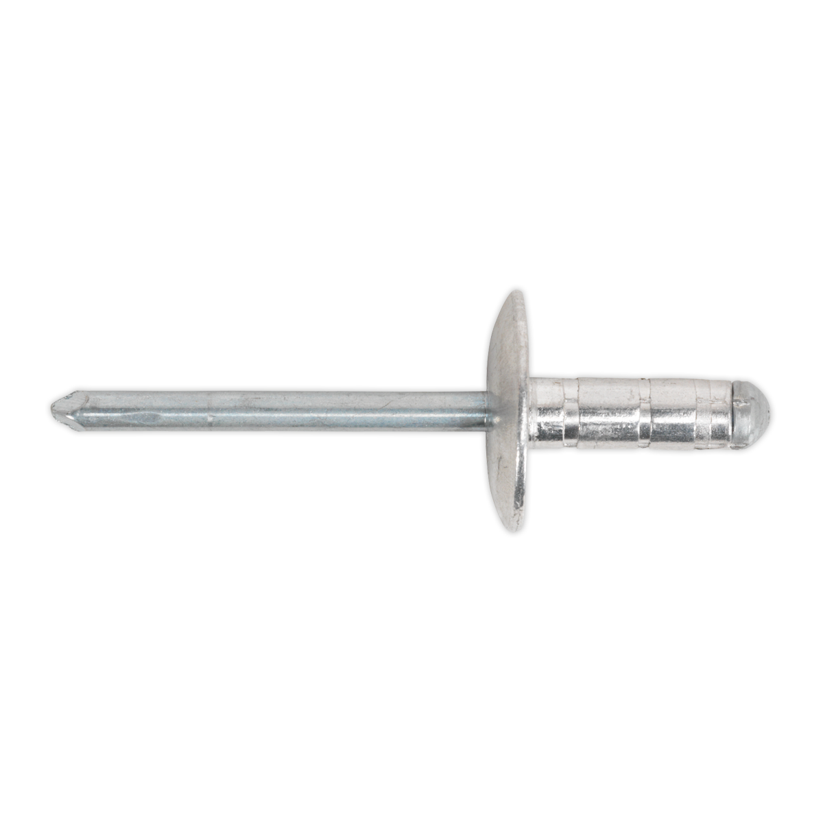 Aluminium Multi-Grip Large Flange Rivet 4.8 x 19mm - Pack of 200