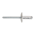Aluminium Multi-Grip Large Flange Rivet 4.8 x 27mm - Pack of