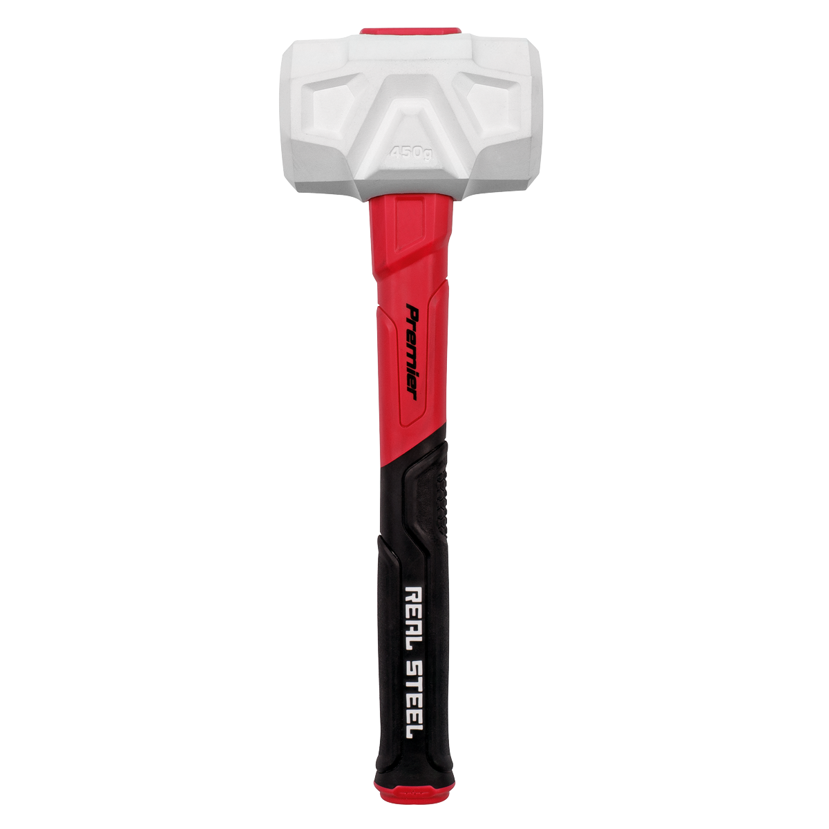 Premier Rubber Mallet with Fibreglass Shaft & Graphite Core 16oz