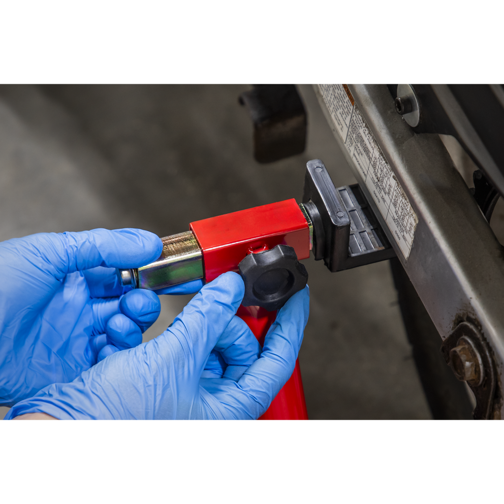 Rear Paddock Stand with Rubber Supports (RPS2KD)