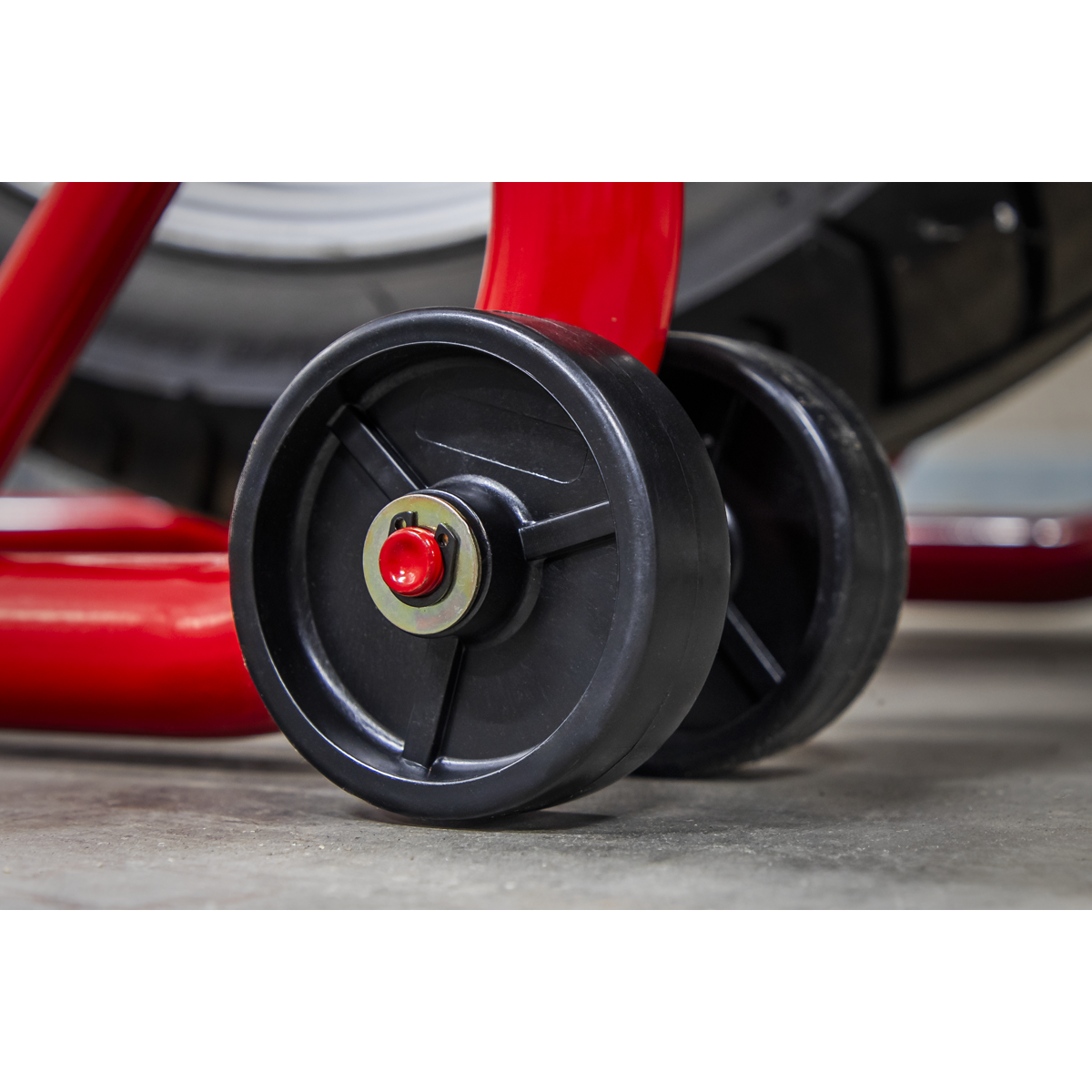 Rear Paddock Stand with Rubber Supports (RPS2KD)