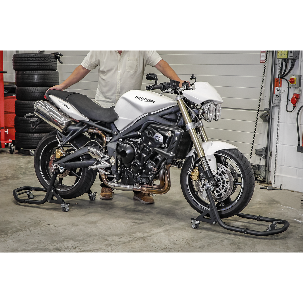 Universal Rear Paddock Stand, 360° Floating (RPS2MD)