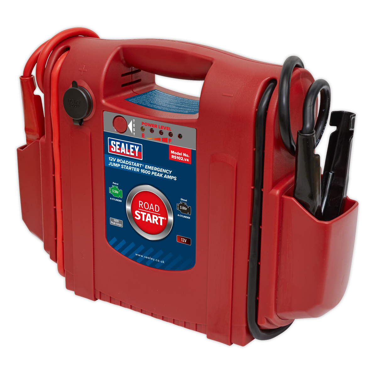 RoadStart® 12V Emergency Jump Starter, 1600A (RS102)