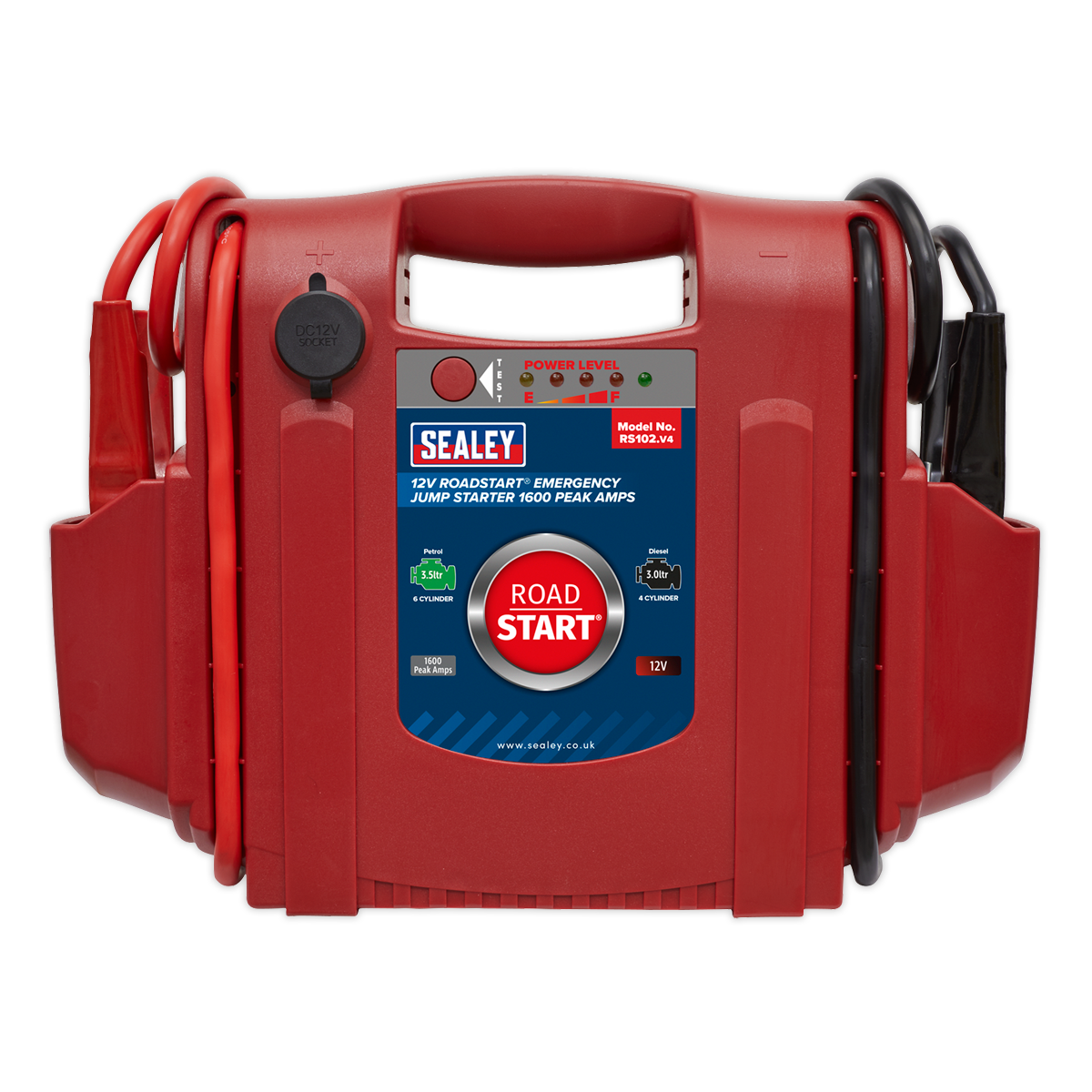 RoadStart® 12V Emergency Jump Starter, 1600A (RS102)