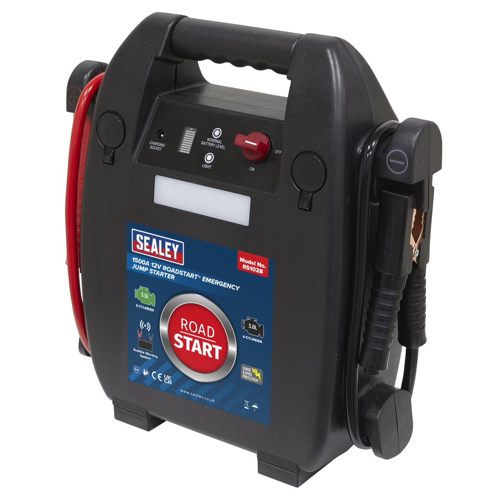 RoadStart® 12V Emergency Jump Starter, 1500A (RS102B)