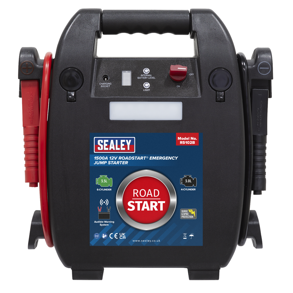 RoadStart® 12V Emergency Jump Starter, 1500A (RS102B)