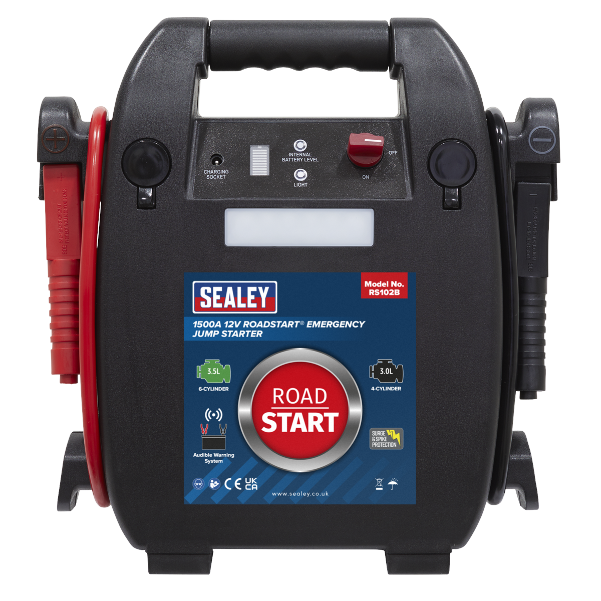 RoadStart® 12V Emergency Jump Starter, 1500A (RS102B)