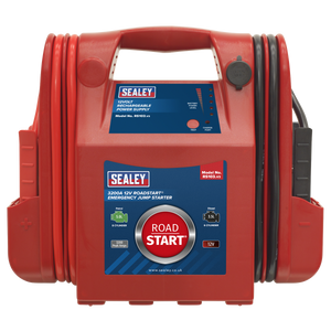 RoadStart® 12V Emergency Jump Starter 3200 Peak Amps