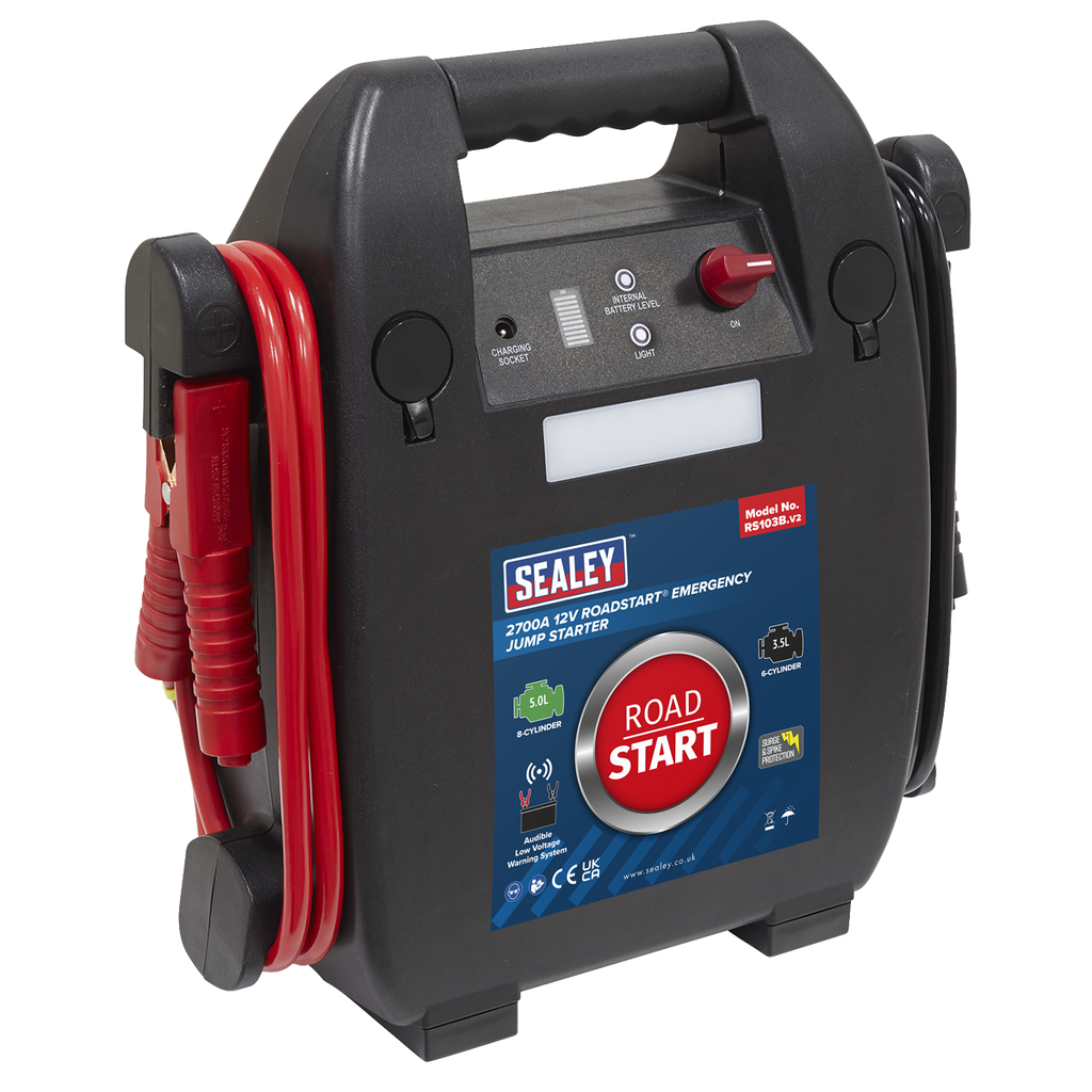RoadStart® 12V Emergency Jump Starter, 2700A (RS103B)