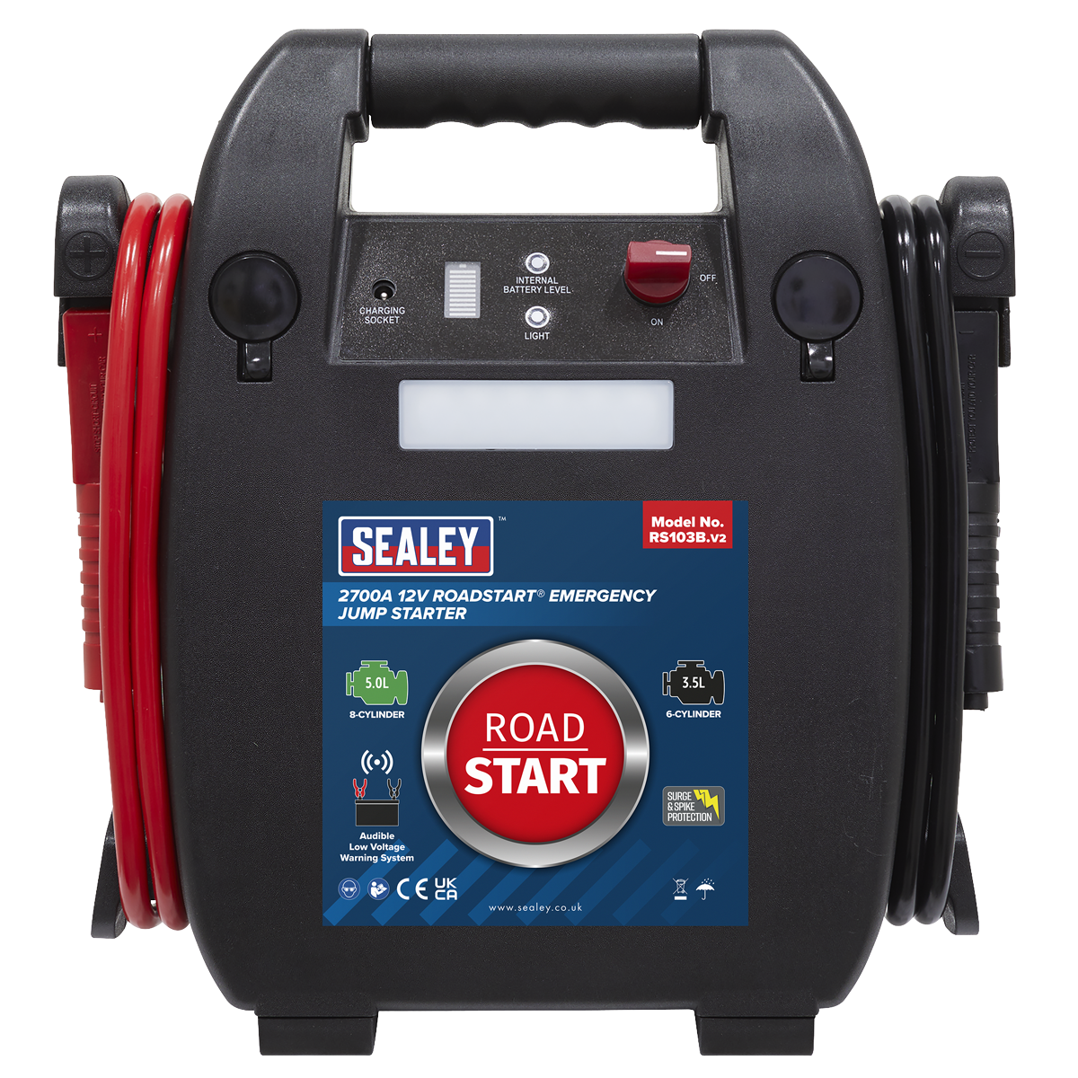 RoadStart® 12V Emergency Jump Starter, 2700A (RS103B)