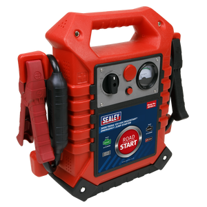 RoadStart® 12/24V Emergency Jump Starter 3000/1500 Peak Amps