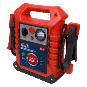 RoadStart® 12/24V Emergency Jump Starter 3000/1500 Peak Amps