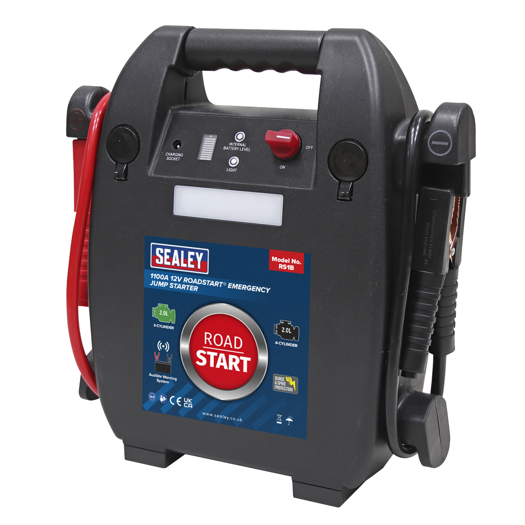 RoadStart® 12V Emergency Jump Starter, 1100A (RS1B)