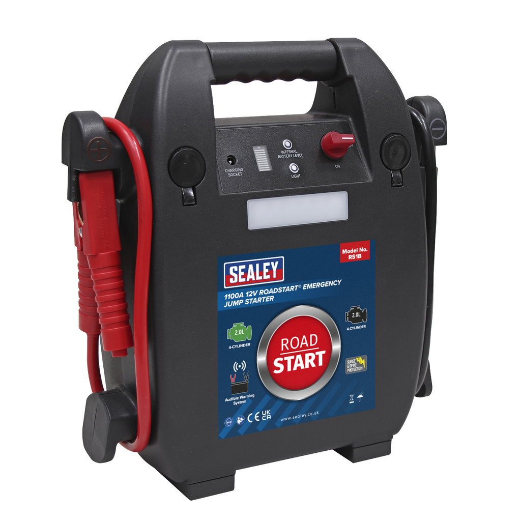 RoadStart® 12V Emergency Jump Starter, 1100A (RS1B)