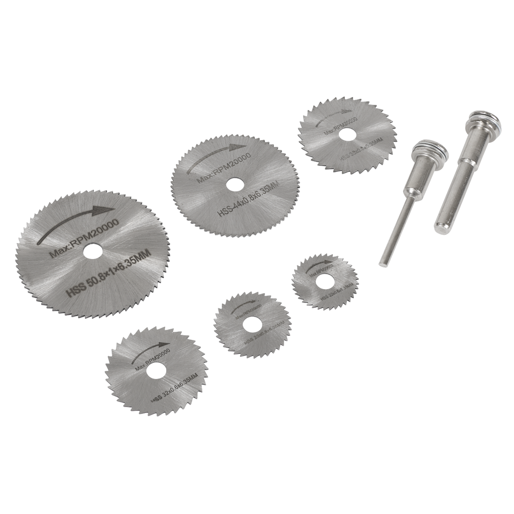 Rotary Drill Saw Blade Set 8pc