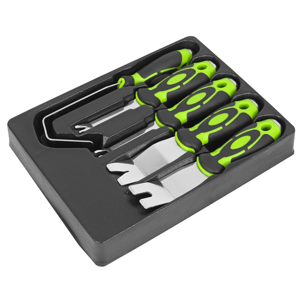 Door Panel & Trim Clip Removal Tool Set 5pc