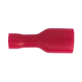 Fully Insulated Female Terminal 6.3mm, Red - Pack of 100