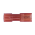 Fully Insulated Female Terminal 2.8mm, Red - Pack of 100
