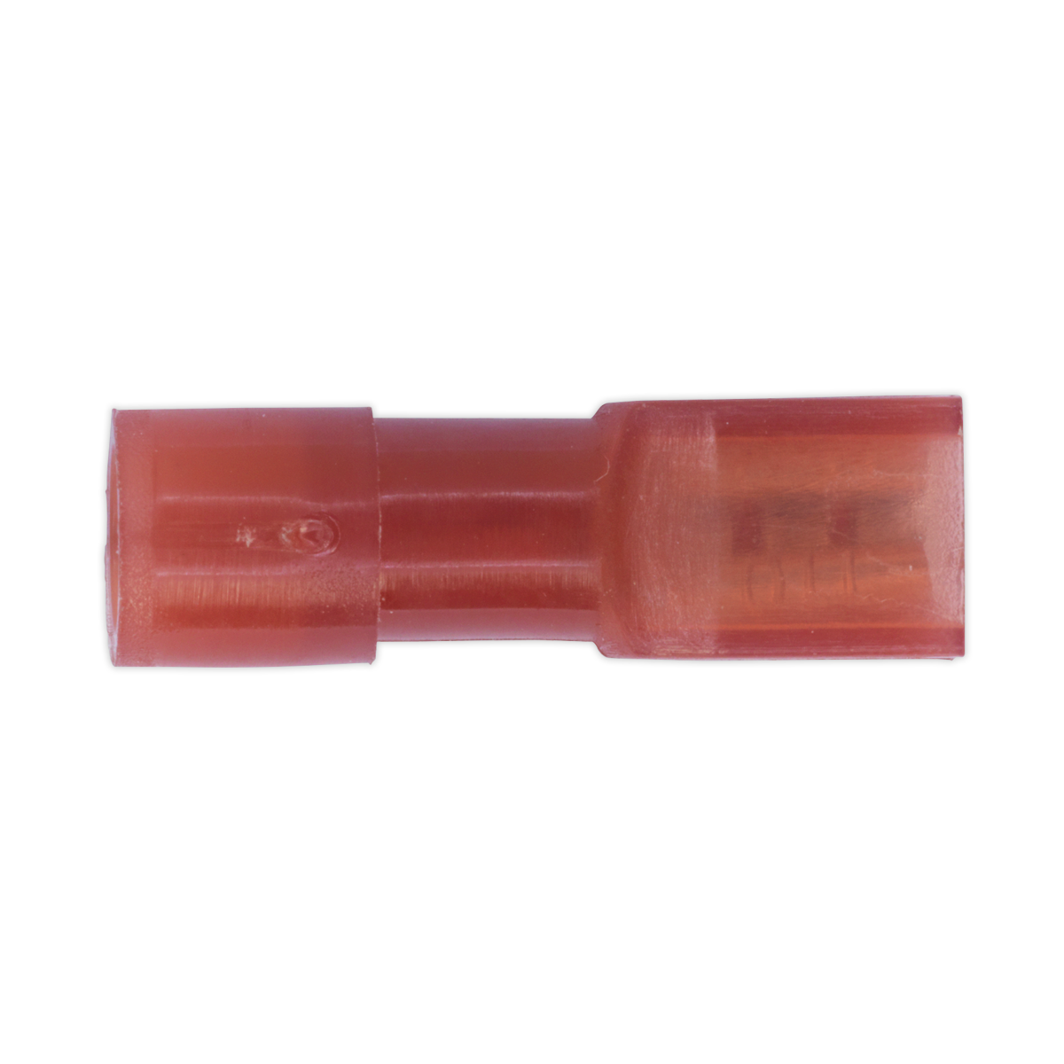 Fully Insulated Female Terminal 2.8mm, Red - Pack of 100