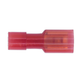 Fully Insulated Female Terminal 4.7mm, Red - Pack of 100