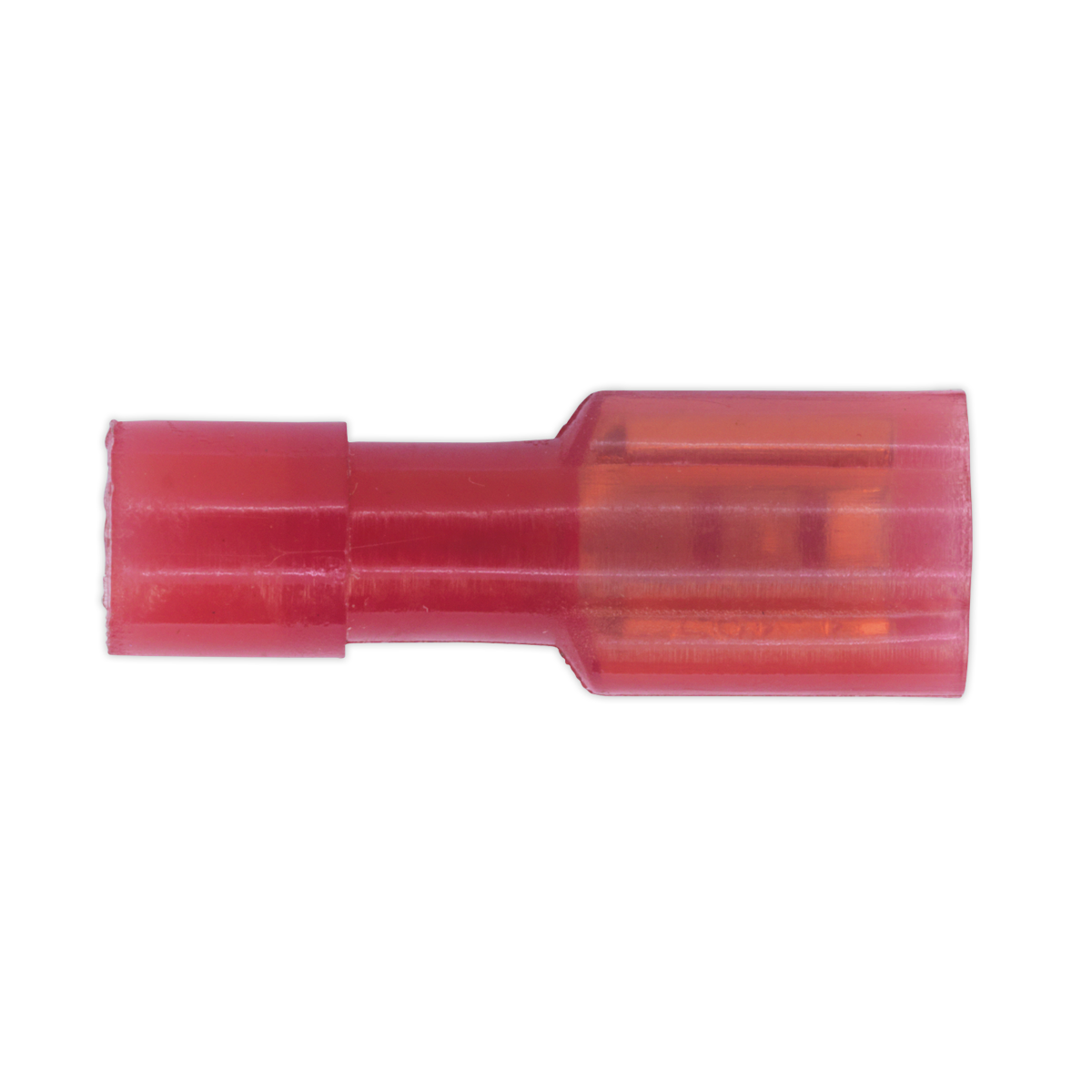 Fully Insulated Female Terminal 4.7mm, Red - Pack of 100