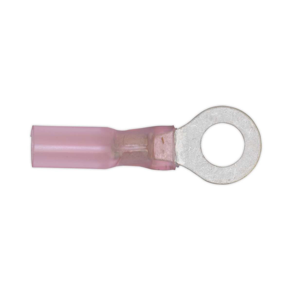 Heat Shrink Ring Terminal 5.3mm, Red - Pack of 25