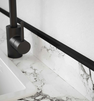 RUK Aluminium Angle Edging Corner Furniture Protection Profile Trim Matt Black