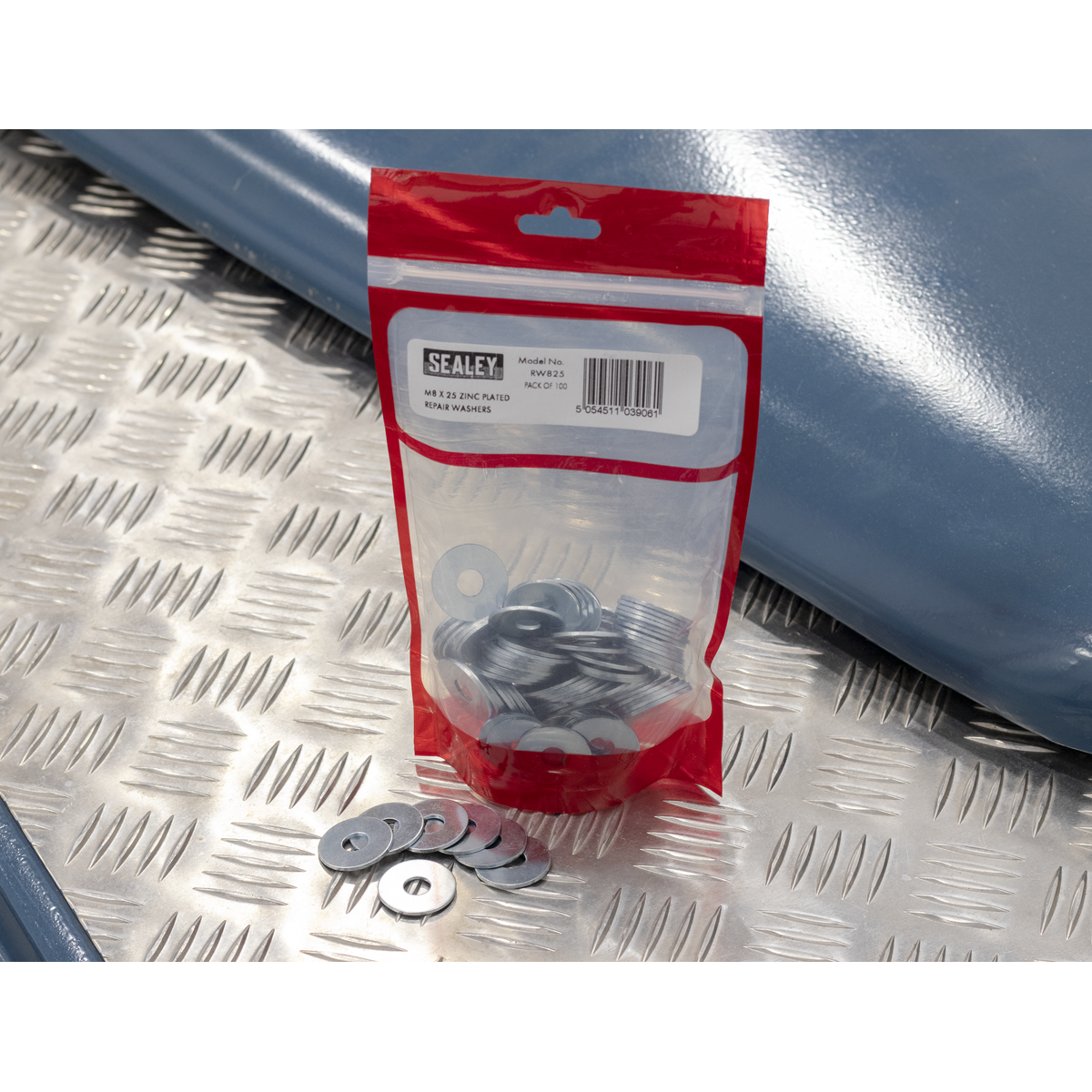 Zinc Plated Repair Washer M8 x 25mm - Pack of 100