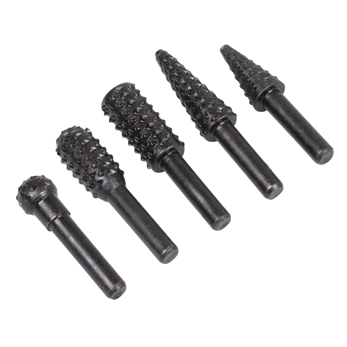 Rotary Burr Rasp Drill Bit Set 5pc