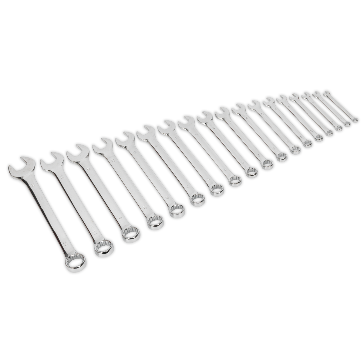 Siegen Combination Spanner Set 18pc