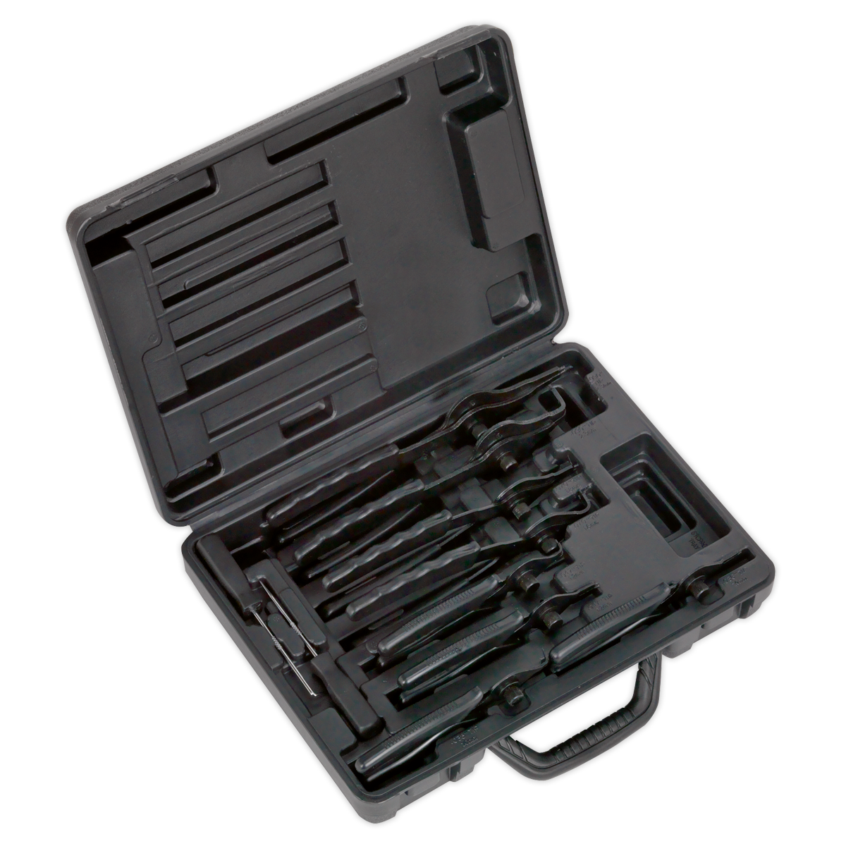 Siegen Internal/External Circlip Pliers Set 10pc