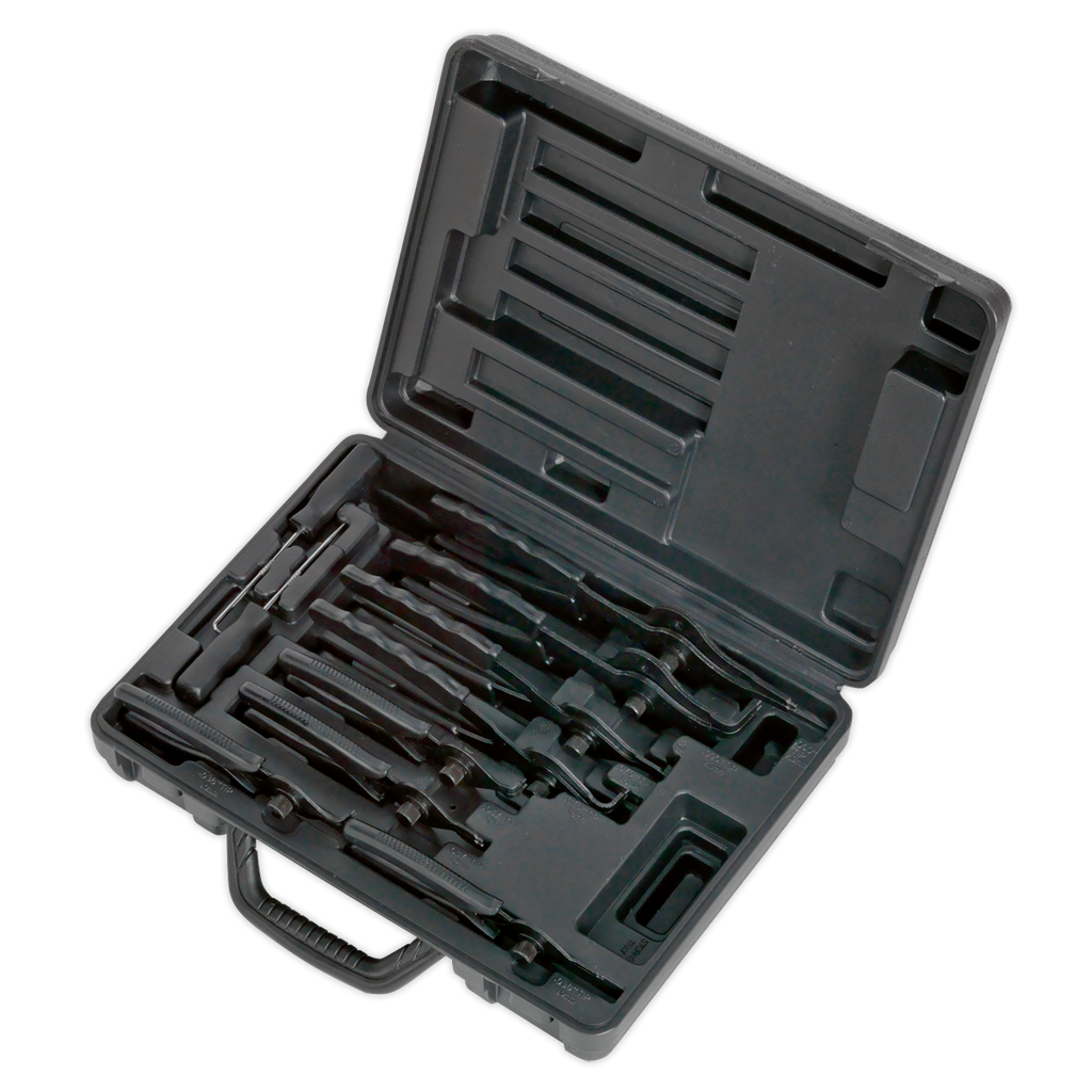 Siegen Internal/External Circlip Pliers Set 10pc
