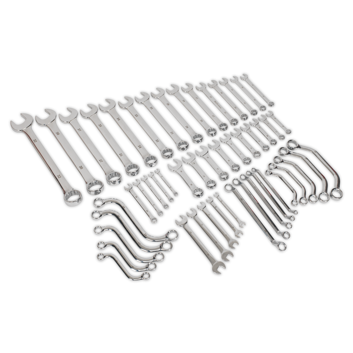 Siegen Multipurpose Spanner Set 50pc