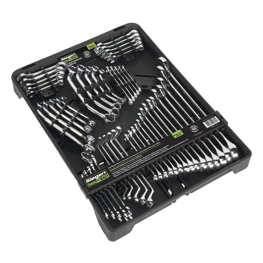 Siegen Multipurpose Spanner Set 50pc