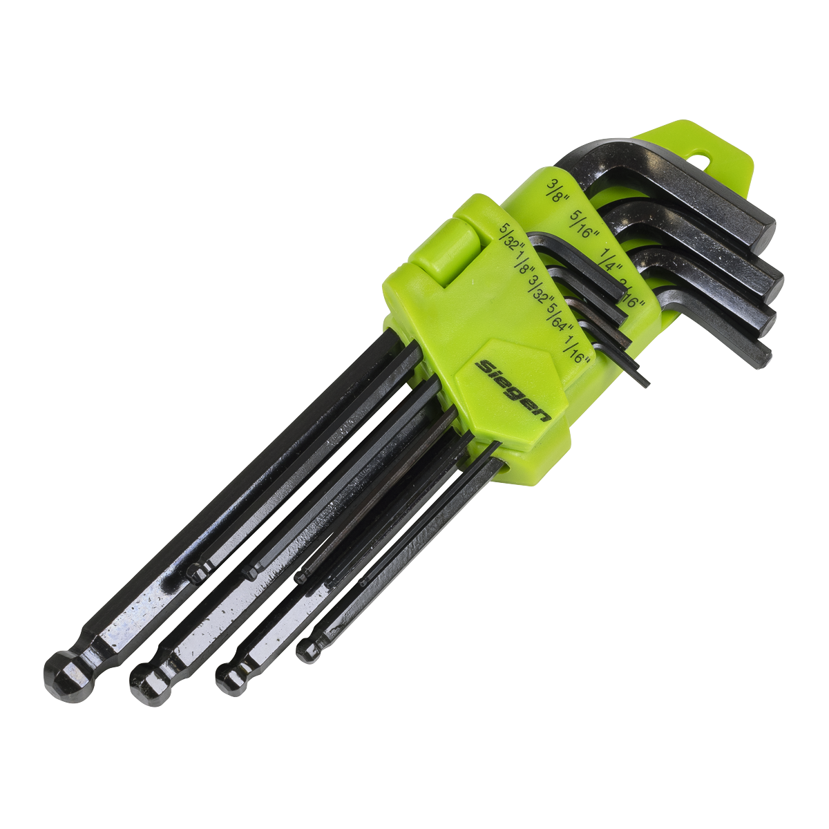 Siegen Imperial Long Ball-End Hex Key Set 9pc