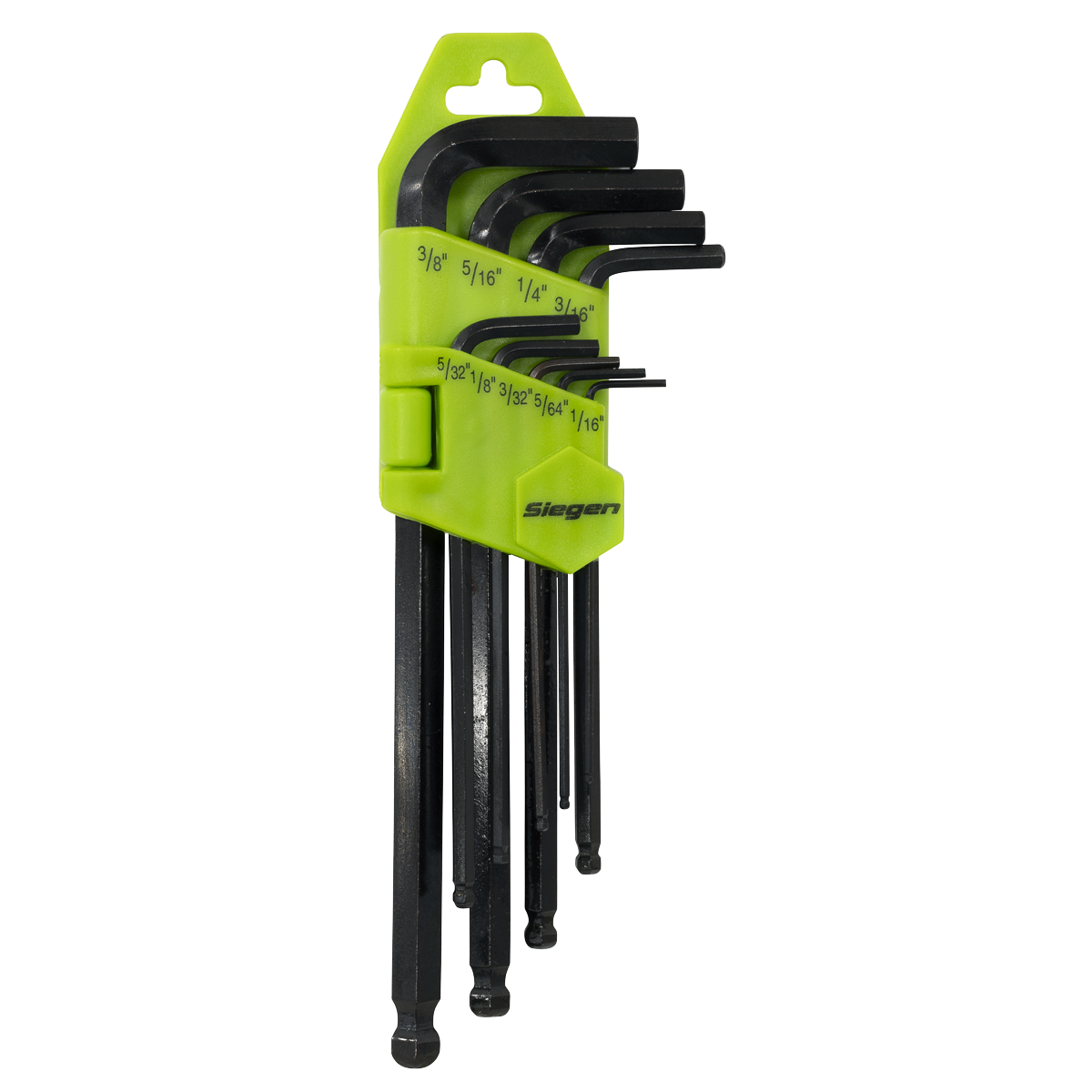 Siegen Imperial Long Ball-End Hex Key Set 9pc