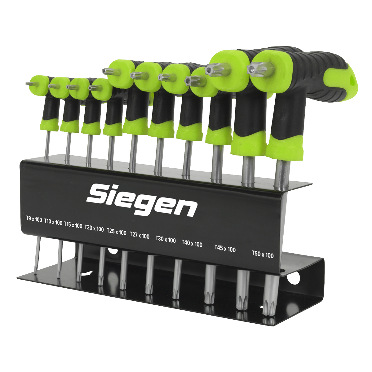 Siegen T-Handle TRX-Star* Key Set 10pc