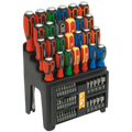 Siegen Hammer-Thru Screwdriver, Bit & Nut Driver Set 61pc