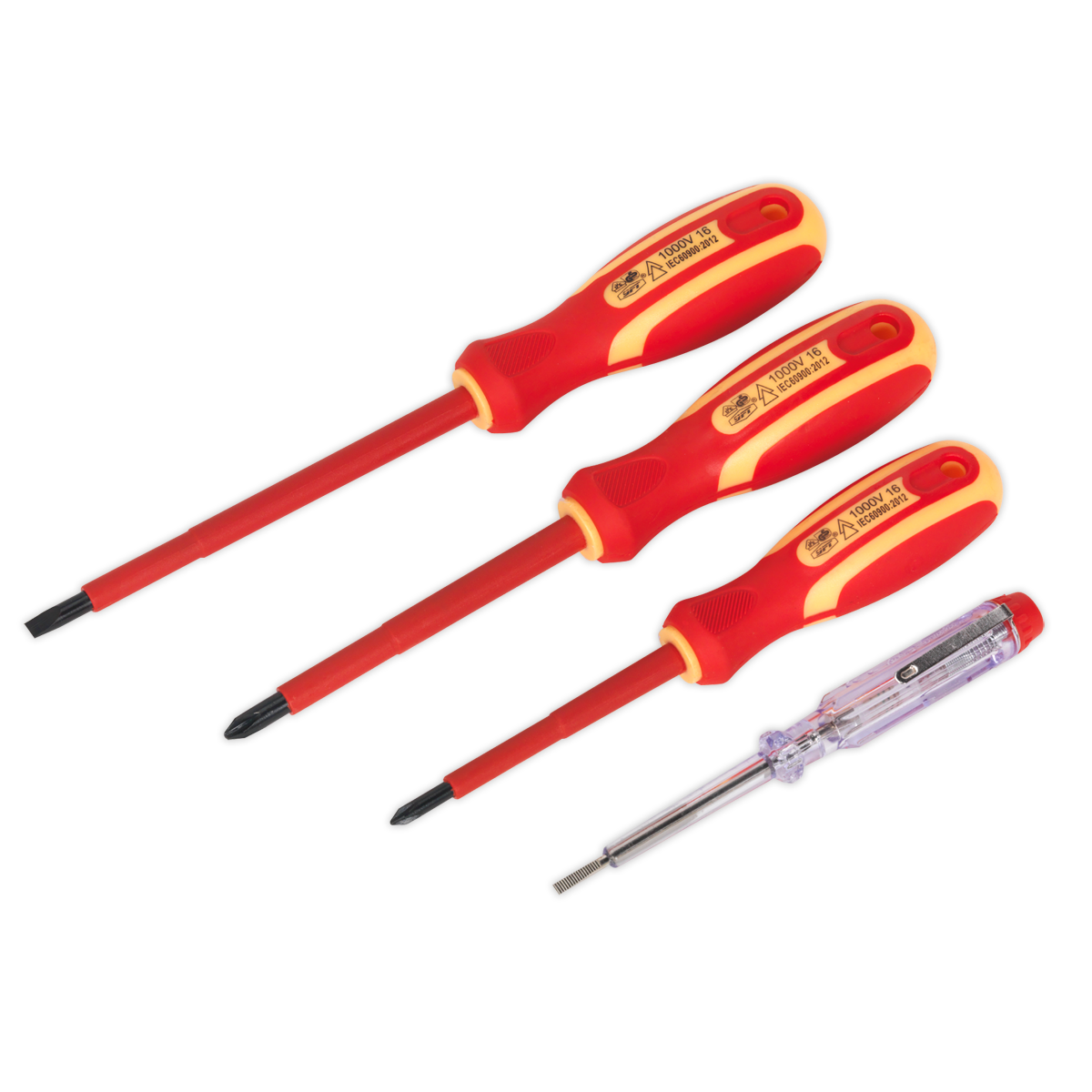 Siegen Electrician's Screwdriver Set 4pc - VDE Approved