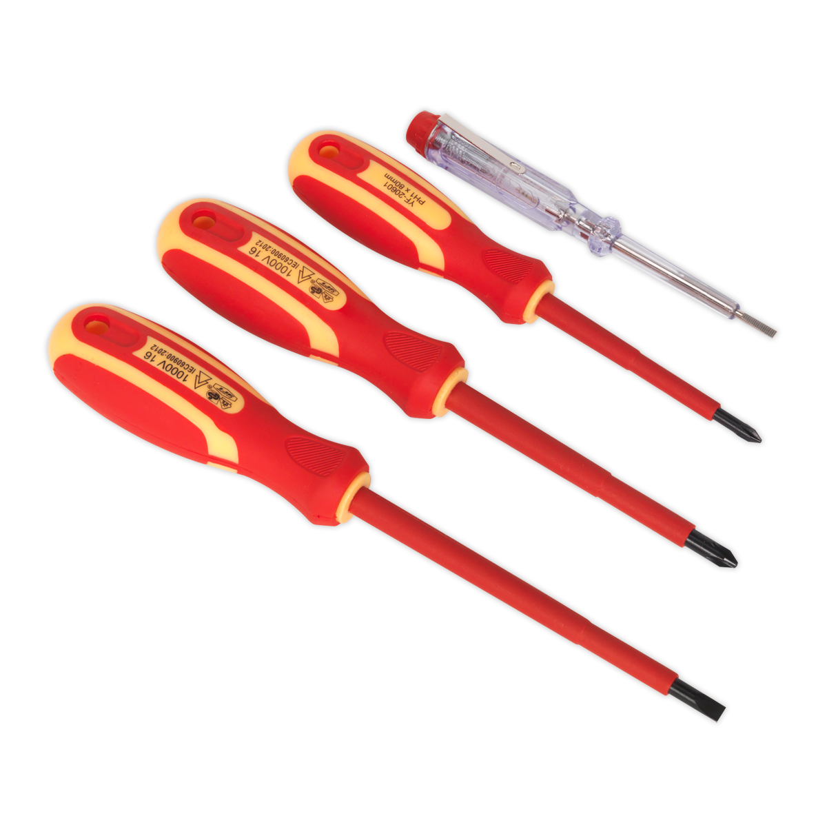 Siegen Electrician's Screwdriver Set 4pc - VDE Approved