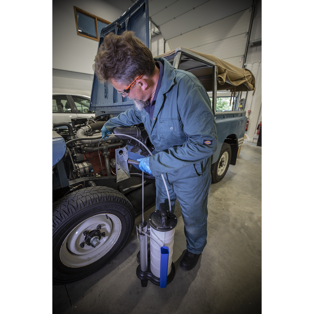 Manual/Air Vacuum Oil & Fluid Extractor 9L