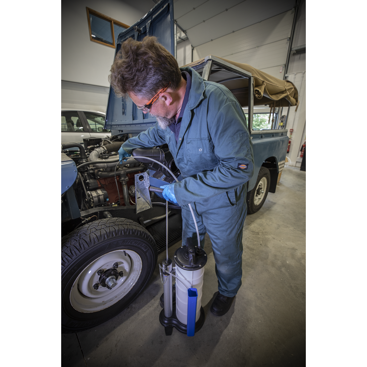 Manual/Air Vacuum Oil & Fluid Extractor 9L