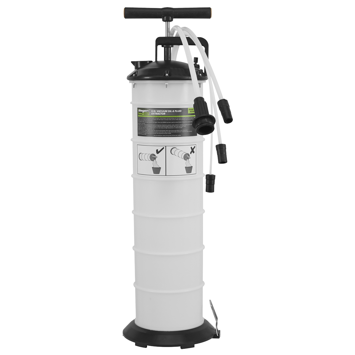 Manual Vacuum Oil & Fluid Extractor Pump 6.5L