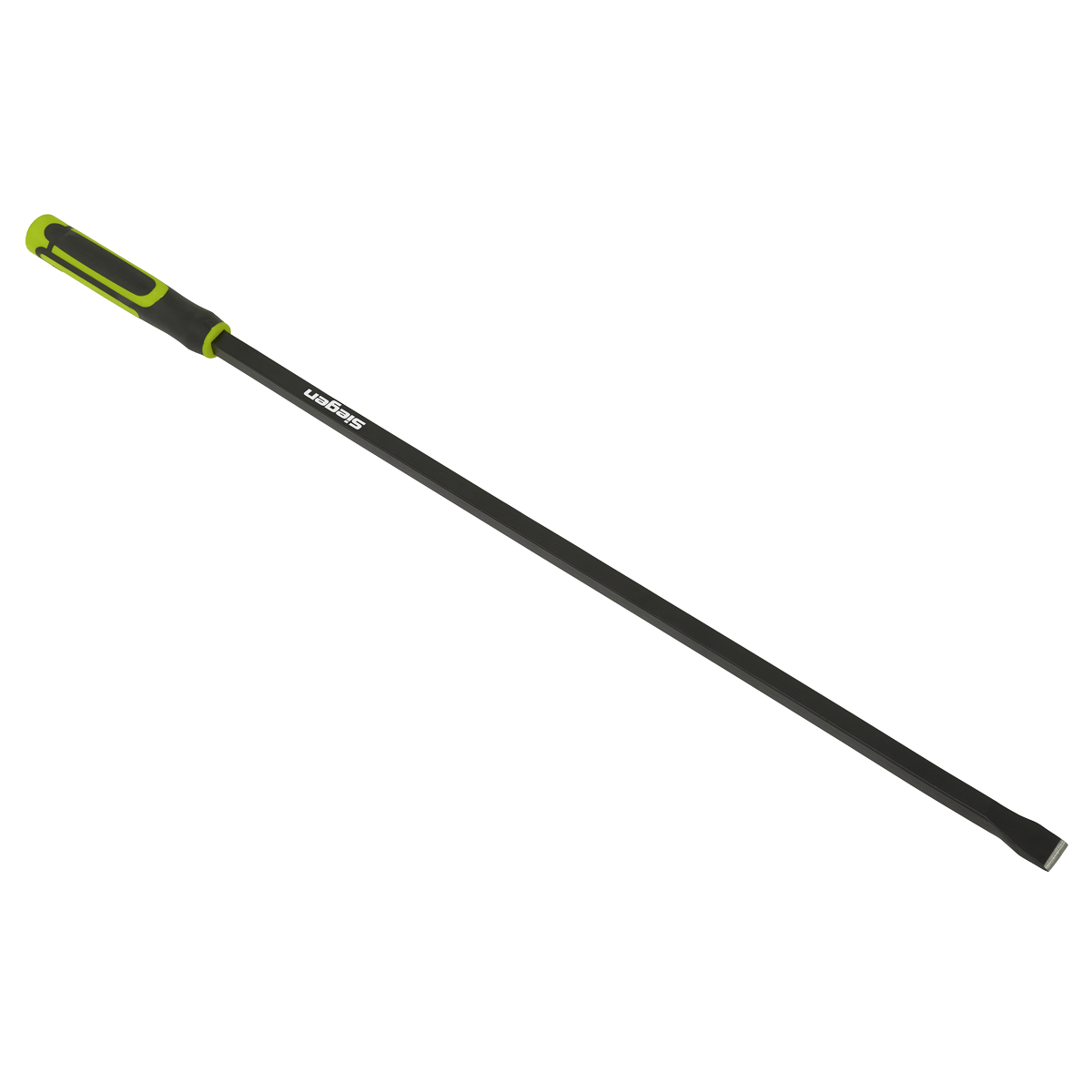 Siegen Heavy-Duty Straight Pry Bar with Hammer Cap 900mm